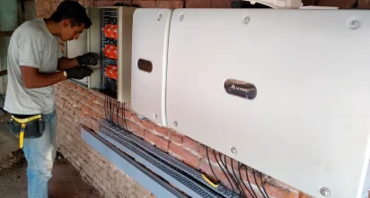 Sistema solar trifásico 60kW instalado en Tambo Dogliani La Para Córdoba